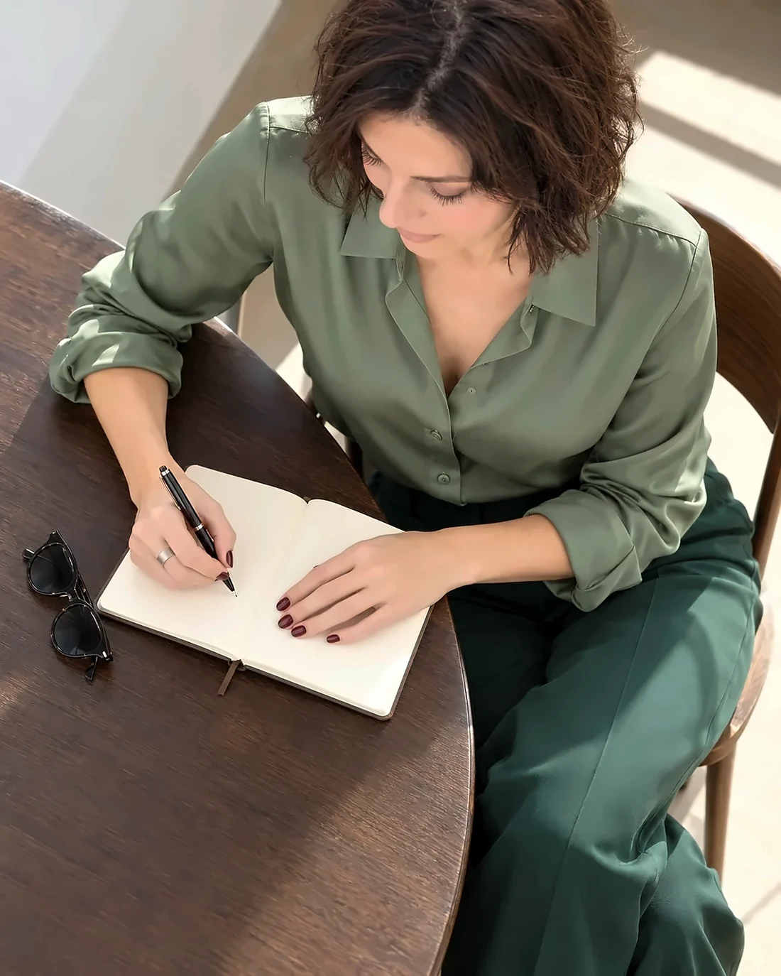 Beatrice Mazzanti al lavoro