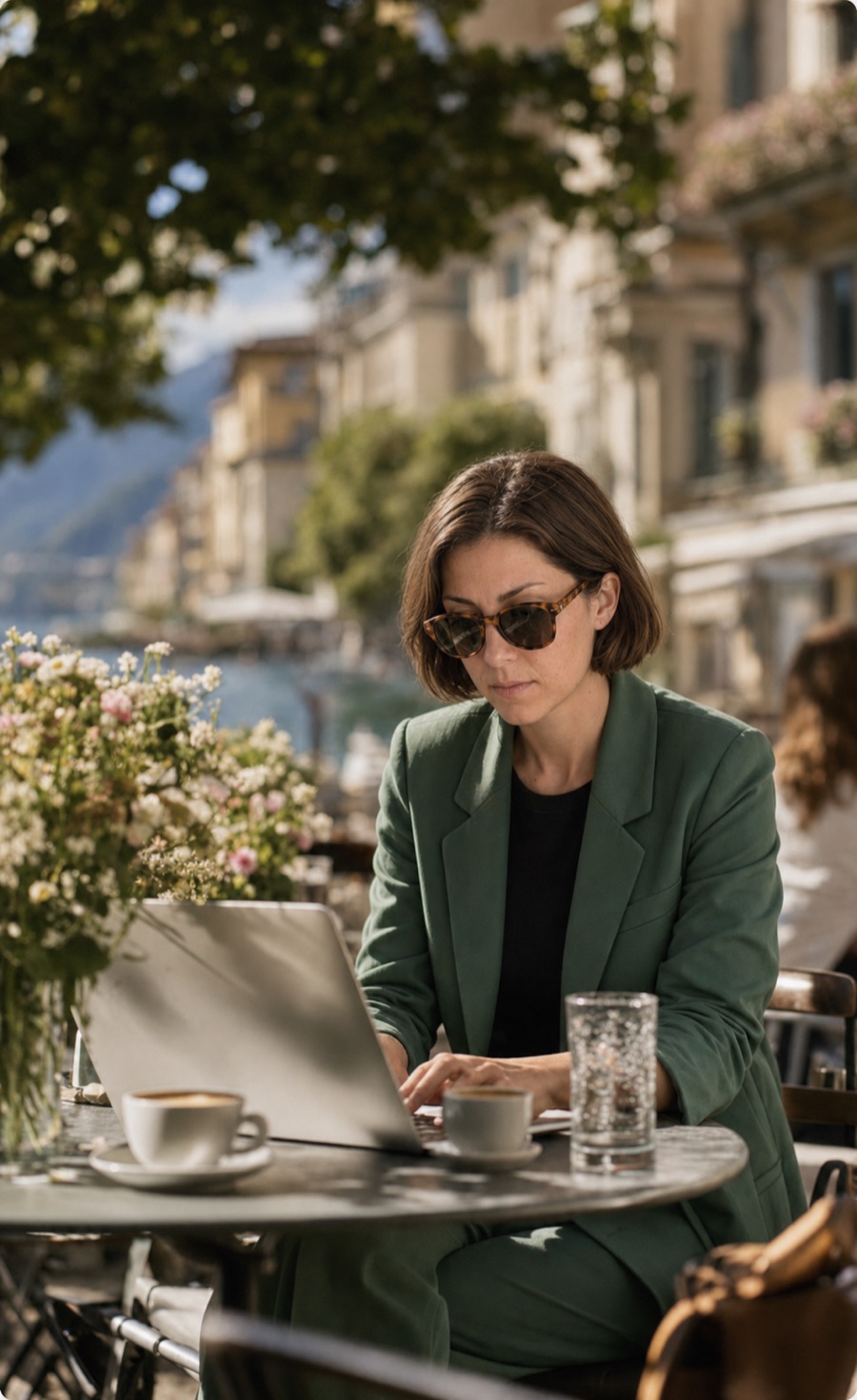 Beatrice Mazzanti al lavoro